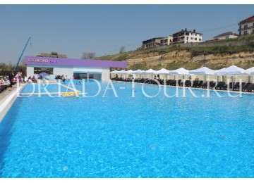 Открытый подогреваемый бассейн| Отель «ФиоЛето»|Анапа, Пионерский проспект