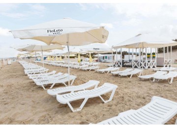 Собственный пляж| Отель «ФиоЛето»|Анапа, Пионерский проспект